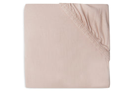 Hoeslaken Jersey 70x140cm/75x150cm - Pale Pink