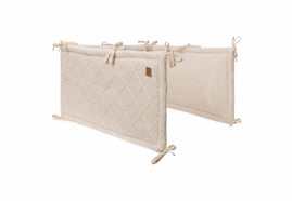 Boxbumper 180x30cm Check Knit - Oatmeal