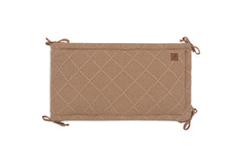 Boxbumper 180x30cm Check Knit - Biscuit