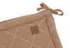 Boxbumper 180x30cm Check Knit - Biscuit