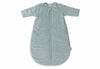 Baby Slaapzak Met Afritsbare Mouw 70cm Rib - Sea Green