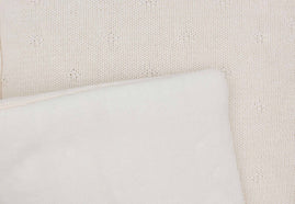 Boxkleed 75x95cm Cosy Knit - Ivory