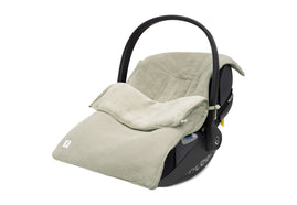 Voetenzak voor Autostoel  Kinderwagen Basic Knit - Olive Green