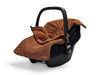 Voetenzak voor Autostoel  Kinderwagen - Basic Knit - Caramel