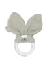 Bijtring Siliconen Bunny Ears - Olive Green