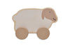 Houten Speelgoedauto 11x9x6cm - Farm - Lamb