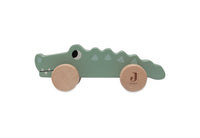 Crocodile en Bois à Roulettes - Jungle Jambo