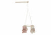 Baby mobiel Teddy Bear - Wild Rose/Naturel