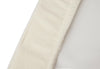 Aankleedkussenhoes 50x70cm Basic Knit - Ivory