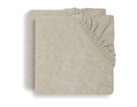 Changing Mat Cover Terry Soft Grey/Storm Grey (2pack)