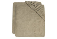 Changing Mat Cover Terry Soft Grey/Storm Grey (2pack)