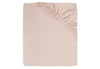 Hoeslaken Jersey 60x120cm - Pale Pink/Rosewood - 2 Stuks