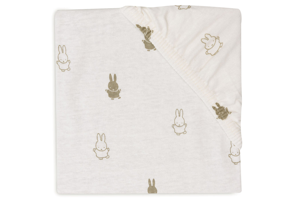 Spannbettlaken Jersey - Happy Miffy 