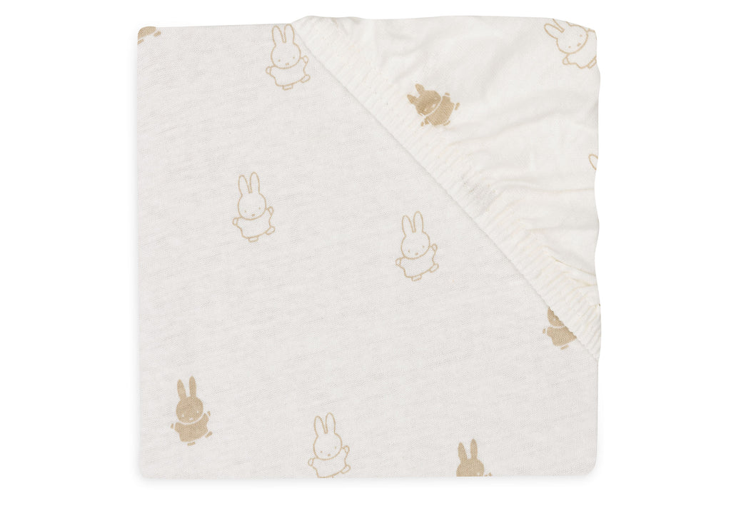 Spannbettlaken Jersey - Happy Miffy 