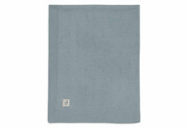 Deken Wieg 75x100cm Cosy Knit - Sea Green