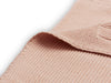 Deken Ledikant Basic Knit 100x150cm - Pale Pink