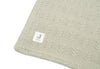 Deken Wieg 75x100cm Grain Knit - Olive Green/Velour