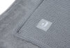 Deken Ledikant 100x150cm Basic Knit - Storm Grey/Fleece