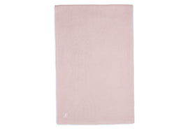Deken Ledikant 100x150cm Basic Knit - Pale Pink/Fleece