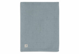 Deken Ledikant 100x150cm Cosy Knit - Sea Green/Velvet