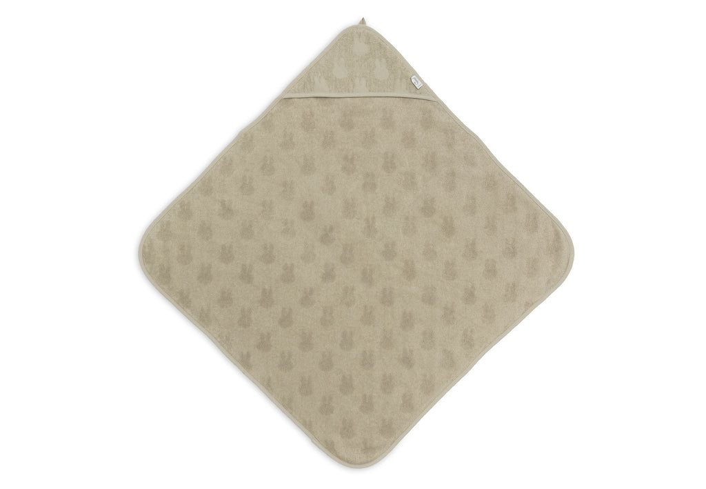 Kapuzenhandtuch Frottee 75x75cm Miffy Jacquard