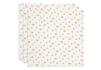 Lange gaze de Coton Small 70x70cm - Jollies - 3 Unités