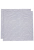 Hydrofiele Doek Large 115x115cm Miffy Stripe - Navy - 2 Stuks