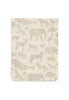 Washandje Hydrofiel Animals Nougat - 3 Stuks