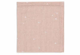 Hydrofiel Monddoekje 31x31cm Twinkling - Wild Rose - 3 Stuks