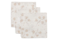 Serviette Gaze de Coton 31x31cm - Leafy Dreams - 3 Unités