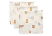 Serviette gaze de Coton 31x31cm - Jollies - 3 Unités