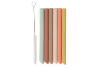 Siliconen Rietjes Multicolour - 6-Pack