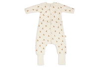 Slaapzak met voeten en afritsbare mouw - Mini Teddy Bear