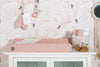 Aankleedkussenhoes River Knit 50x70cm - Pale Pink