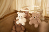 Baby mobiel Teddy Bear - Wild Rose/Naturel