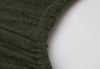 Aankleedkussenhoes Badstof 50x70cm - Leaf Green