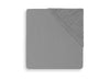 Hoeslaken Boxmatras Jersey 75x95cm - Storm Grey